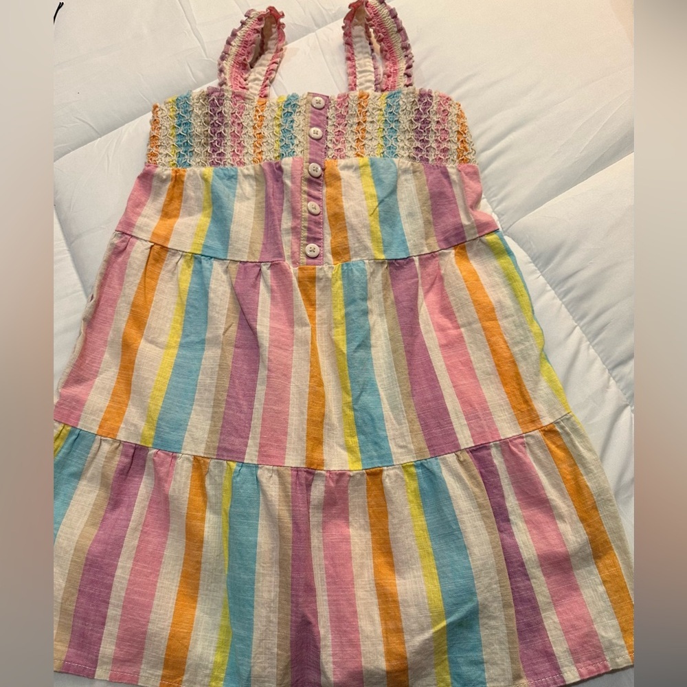 Cat & Jack Girls Summer Dress 4T 100% Cotton